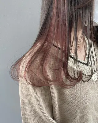 ミディアム カラー ヘアアレンジ 💐ナチュラルヘア Kroda💐のヘアスタイル