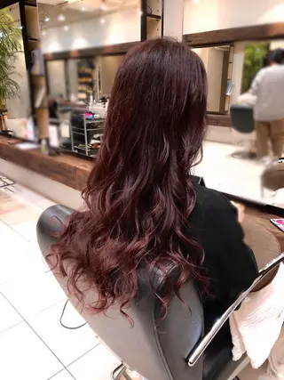 ロング classic所属・髪質改善個室サロン' 縮毛矯正・艶カラーのヘアスタイル