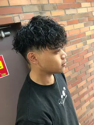 パーマ メンズ ⭐️TOSHIKI メンズパーマオタク⭐のヘアスタイル