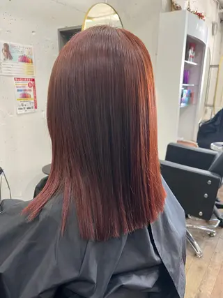 ミディアム カラー HARU /モデル募集のヘアスタイル