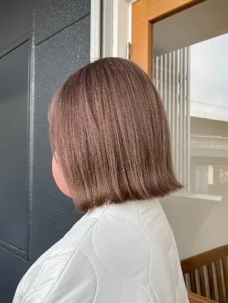 ミディアム カラー 牧岡 環のヘアスタイル