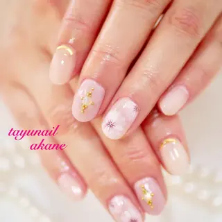 ネイル ネイルサロン・ネイルスクール　たゆnail所属・ネイルサロン 【たゆnail】のネイルデザイン