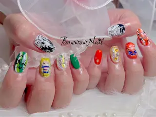 ネイル Bow wow Nail さや🧸のネイルデザイン