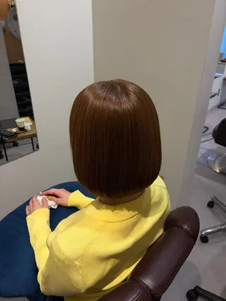 ロング カラー 荒井 茉凜のヘアスタイル