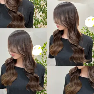 セミロング TOKI mahoのヘアスタイル