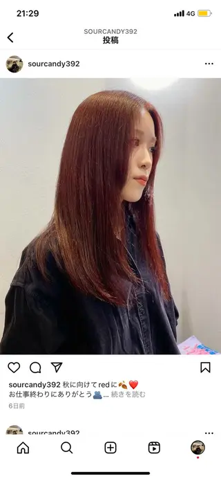 ロング カラー 🍑透明感艶カラー 🍑/momoのヘアスタイル