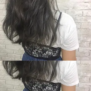 セミロング カラー boutique misakiのヘアスタイル