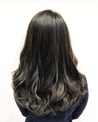 セミロング カラー 【メンズ縮毛矯正】 田中秀斗のヘアスタイル