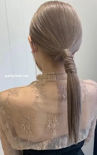 ヘアアレンジ 顔周りレイヤー 🎀マリノのヘアスタイル