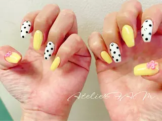 ネイル nail&eyelashsalon atelier fam上本町店所属・アトリエ FAMのネイルデザイン