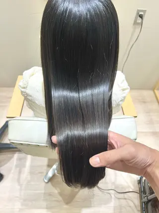 ロング 髪質改善/縮毛矯正/ 🌟櫻井🌟のヘアスタイル