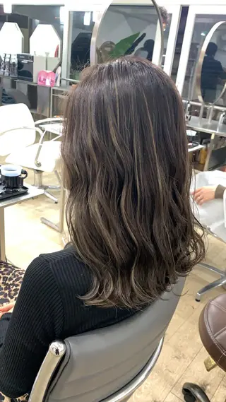 ロング カラー Reb_keiji 👑小倉圭司のヘアスタイル