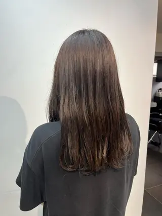 カラー 顔まわり/ボブウルフ 🤍愛唯(めい)のヘアスタイル