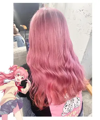 ロング カラー GARU-ガル-所属・TSUNO🦖 派手髪/オタク美容師のヘアスタイル