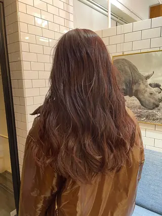 ロング カラー ヘアアレンジ 🌀MaNO🌀 ネモトナツキのヘアスタイル
