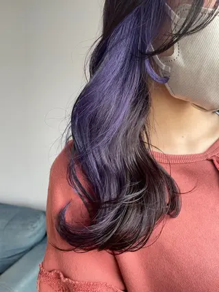 ロング 最新ケアカラー 髪質改善YUTOのヘアスタイル