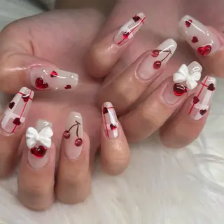 ネイル RE💟N.NAIL ラテン系お姉さんのネイルデザイン