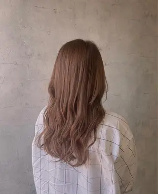 ロング カラー 唐澤 千尋のヘアスタイル