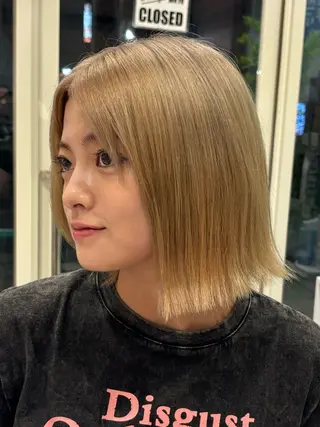 ショート カラー 🌙Ash中目黒 坪内沙月🌙のヘアスタイル