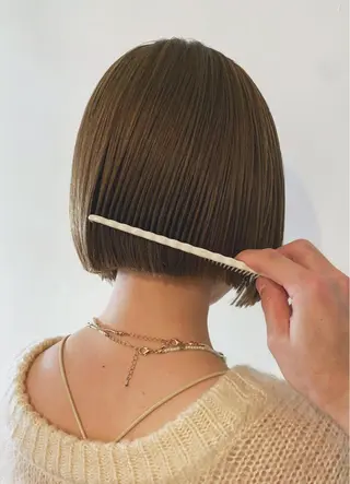 ショート カラー レイヤー/パーマ /ウルフ/nabeのヘアスタイル