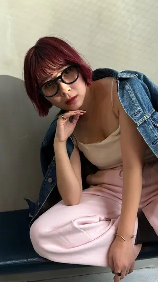 ショート カラー ショート/ボブ専門 宮脇美奈/南船場のヘアスタイル