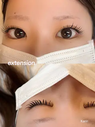 マツエク・マツパ 小さなアトリエojo所属・karin／ 小さなアトリエojoのマツエク・マツパデザイン