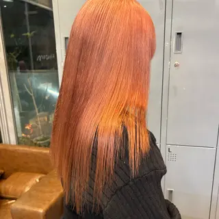 ロング カラー ヘアアレンジ ブリーチカラー特化 🥣/渡邉日向のヘアスタイル