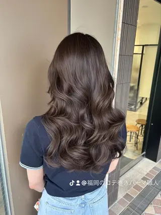 ロング パーマ LOA所属・塚原 蒼志のヘアスタイル