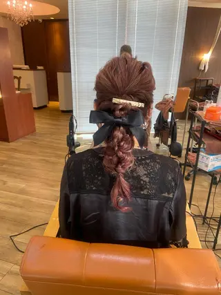 ヘアアレンジ Optima Hair所属・川本 あゆのヘアスタイル