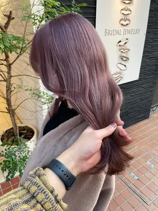 セミロング VEGA天神 ブリーチのヘアスタイル