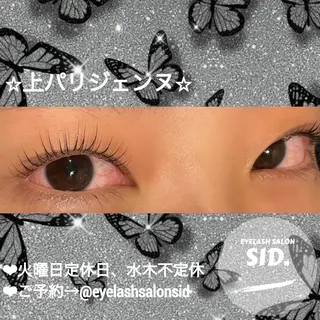 マツエク・マツパ アイブロウ eye lash salon SIDのマツエク・マツパデザイン