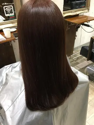 ロング 松田 由紀子のヘアスタイル