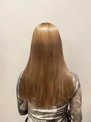 ロング 暖色/顔周り /ヘアメ/あつはのヘアスタイル