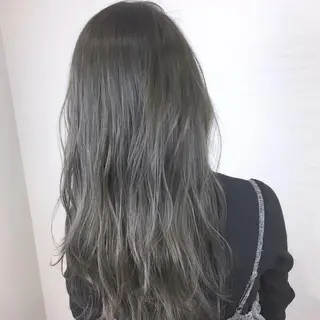 ロング ブリーチなしダブル/ レイヤーカット 小棹のヘアスタイル