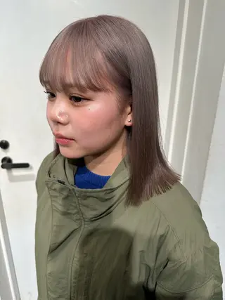 ショート カラー レイヤーカット/艶髪 ✨💭KIRARIのヘアスタイル