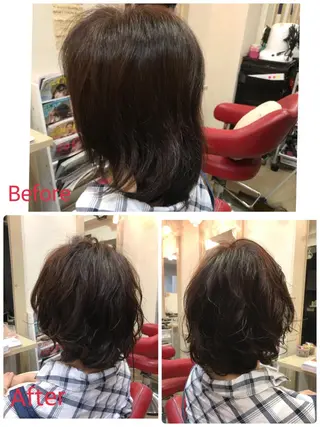 パーマ 渋谷宮益坂 omoのヘアスタイル