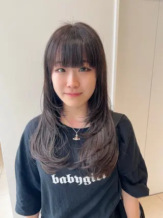 ロング カラー 💎K-two名古屋 安田ちづる💎のヘアスタイル