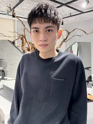 メンズ 撮影モデル募集中 カット/パーマのヘアスタイル