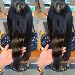 ロング カラー 韓国🇰🇷 ✂︎hair 内田愛のヘアスタイル