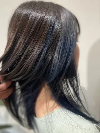 セミロング メンズ Re room.所属・Re room. 女性スタイリストのヘアスタイル