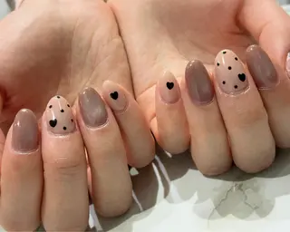 ネイル はあとねいる筑紫口店 wakakoのネイルデザイン