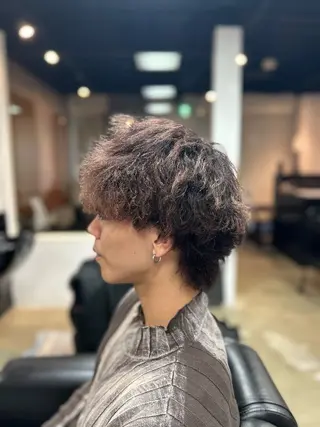 ミディアム カラー メンズ JUNESman目白男髪所属・【メンズ限定】金子 禅のヘアスタイル