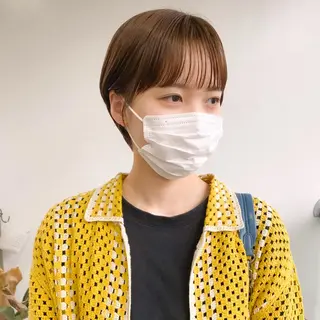 ショート カラー 中屋恵美🎨 Designカラーのヘアスタイル