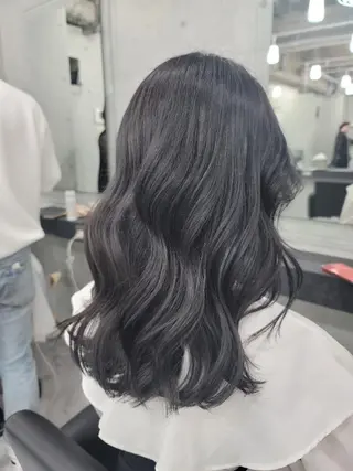 セミロング カラー Endearing所属・❇️安達 優心❇️ 髪質改善/艶髪特化のヘアスタイル