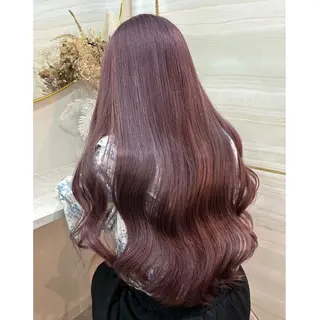 ロング カラー 🐈‍⬛momo🐾 ダブルカラーのヘアスタイル