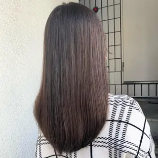 ロング カラー ✨️美髪矯正×似合わ せ艶カラー✨藤田透のヘアスタイル