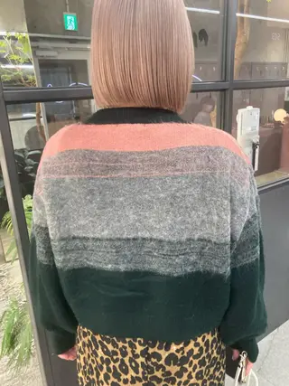 ミディアム カラー 小木曽智美 /ボブ/ショートのヘアスタイル