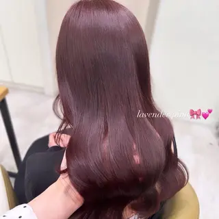 ロング カラー ブリーチなしWカラー 🎀韓国ヘア/amiのヘアスタイル