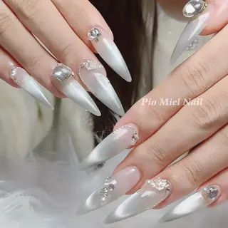 ネイル HANA 長さだしのネイルデザイン