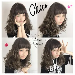 パーマ 韓国ヘア得意❤︎森澤 悠佳のヘアスタイル